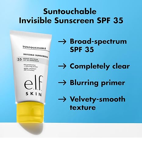 ELF Invisible Sunscreen 50 ml