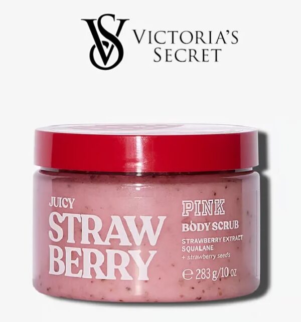VICTORIA'S SECRET PINK JUICY STRAWBERRY BODY SCRUB| 283 g