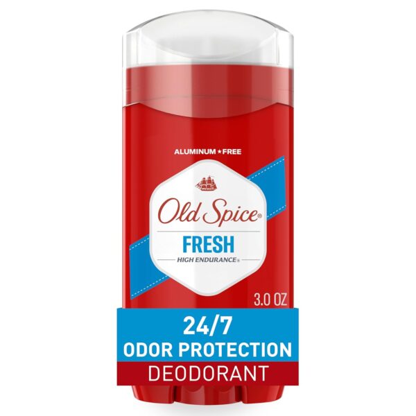 Old Spice Aluminum Free Deodorant For Men, High Endurance, 24/7 Sweat Defense & Odor Protection