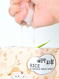 ESFOLIO Pure Skin Essence Mask Sheet - Rice
