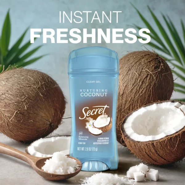 Secret Fresh Antiperspirant Deodorant for Women-Nurturing Coconut