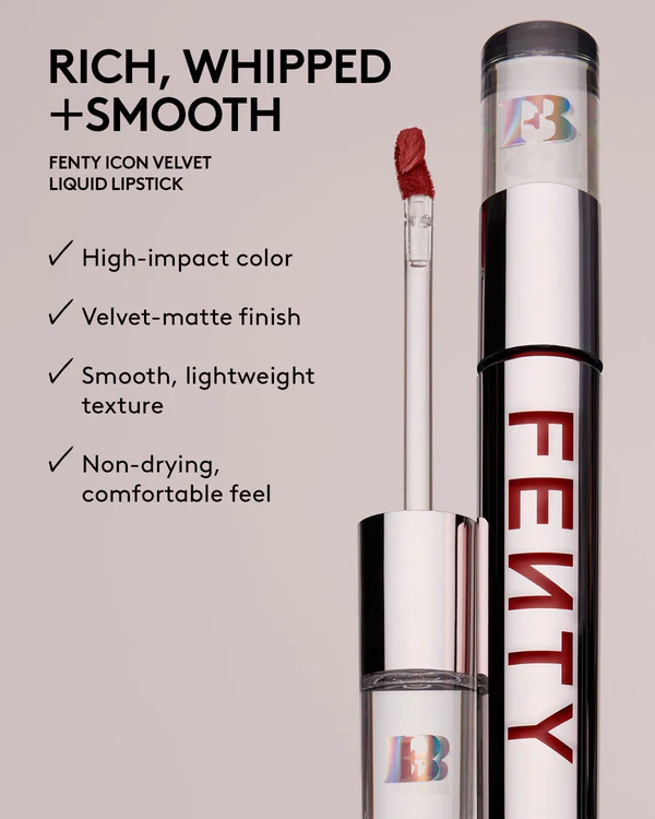 Fenty Beauty by Rihanna Fenty Icon Velvet Liquid Lipstick Fashion Fiend