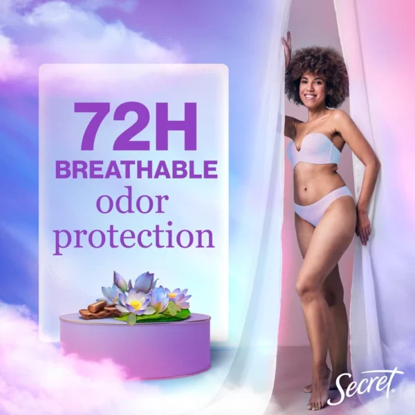 Secret Fresh Antiperspirant Deodorant for Women-Cool Waterlily
