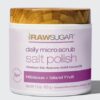Raw Sugar Daily Micro Scrub Salt Polish - Hibiscus + Island Fruit