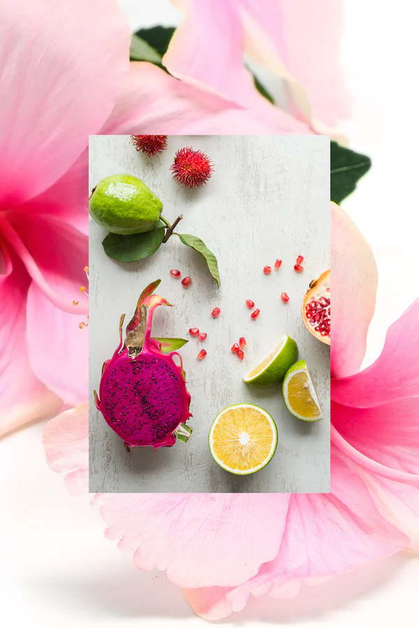 Raw Sugar Daily Micro Scrub Salt Polish - Hibiscus + Island Fruit