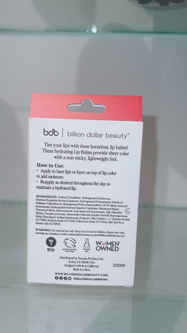 Billion Dollar Beauty Lip Balm Duo – Strawberry & Watermelon