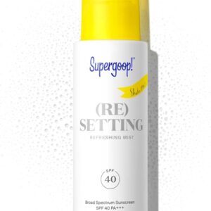 Supergoop! Defense Refresh (Re) Setting Mist SPF 40 3.4oz (100ml)