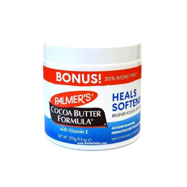 Palmers cocoa butter- heals, softens ,dry skin 270gms