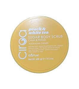 ciroa body scrub peach