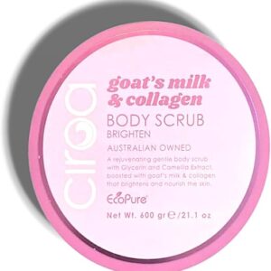 Ciroa body scrub goat milk and collagen