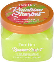 Rainbow sherbet tree hut