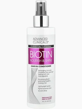 advanced clinicals biotin leave in conditioner advanced clinicals biotin leave in conditioner